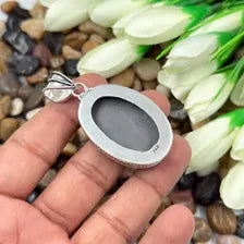 Shungite Sterling Silver Pendant, Gift For Your Loved Ones – Vintage Style Jewelry