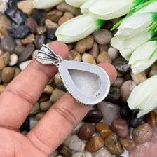 Rainbow Moonstone Sterling Silver Pendant Gift For Your Loved Ones – Vintage Style Jewelry