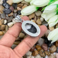 Buffalo Turquoise Sterling Silver Pendant, Gift For Your Loved Ones – Vintage Style Jewelry