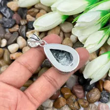 Seraphinite Sterling Silver Pendant, Gift For Your Loved Ones – Vintage Style Jewelry
