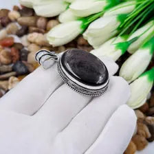 Hypersthene Sterling Silver Pendant, Gift For Your Loved Ones – Vintage Style Jewelry