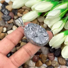 Shungite Sterling Silver Pendant, Gift For Your Loved Ones – Vintage Style Jewelry