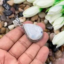 Rainbow Moonstone Sterling Silver Pendant Gift For Your Loved Ones – Vintage Style Jewelry
