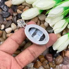 Owyhee Blue Opal Sterling Silver Pendant, Gift For Your Loved Ones – Vintage Style Jewelry