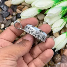 Seraphinite Sterling Silver Pendant, Gift For Your Loved Ones – Vintage Style Jewelry