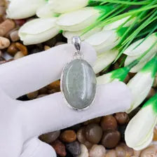 Handmade Aquamarine Sterling 925 Silver Pendant, Gift For Your Loved Ones.