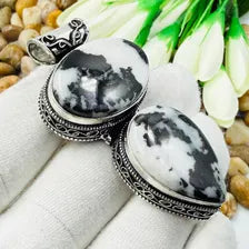 Handmade Buffalo Turquoise Sterling Silver Pendant, Vintage Style Jewelry.