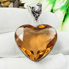 Faceted Morganite Sterling Silver Pendant, Gift For Your Loved Ones – Vintage Style Jewelry