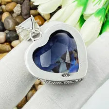 Faceted African Amethyst Sterling Silver Pendant, Gift For Your Loved Ones – Vintage Style Jewelry