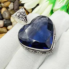 Faceted African Amethyst Sterling Silver Pendant, Gift For Your Loved Ones – Vintage Style Jewelry