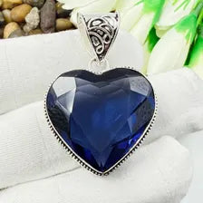 Faceted African Amethyst Sterling Silver Pendant, Gift For Your Loved Ones – Vintage Style Jewelry
